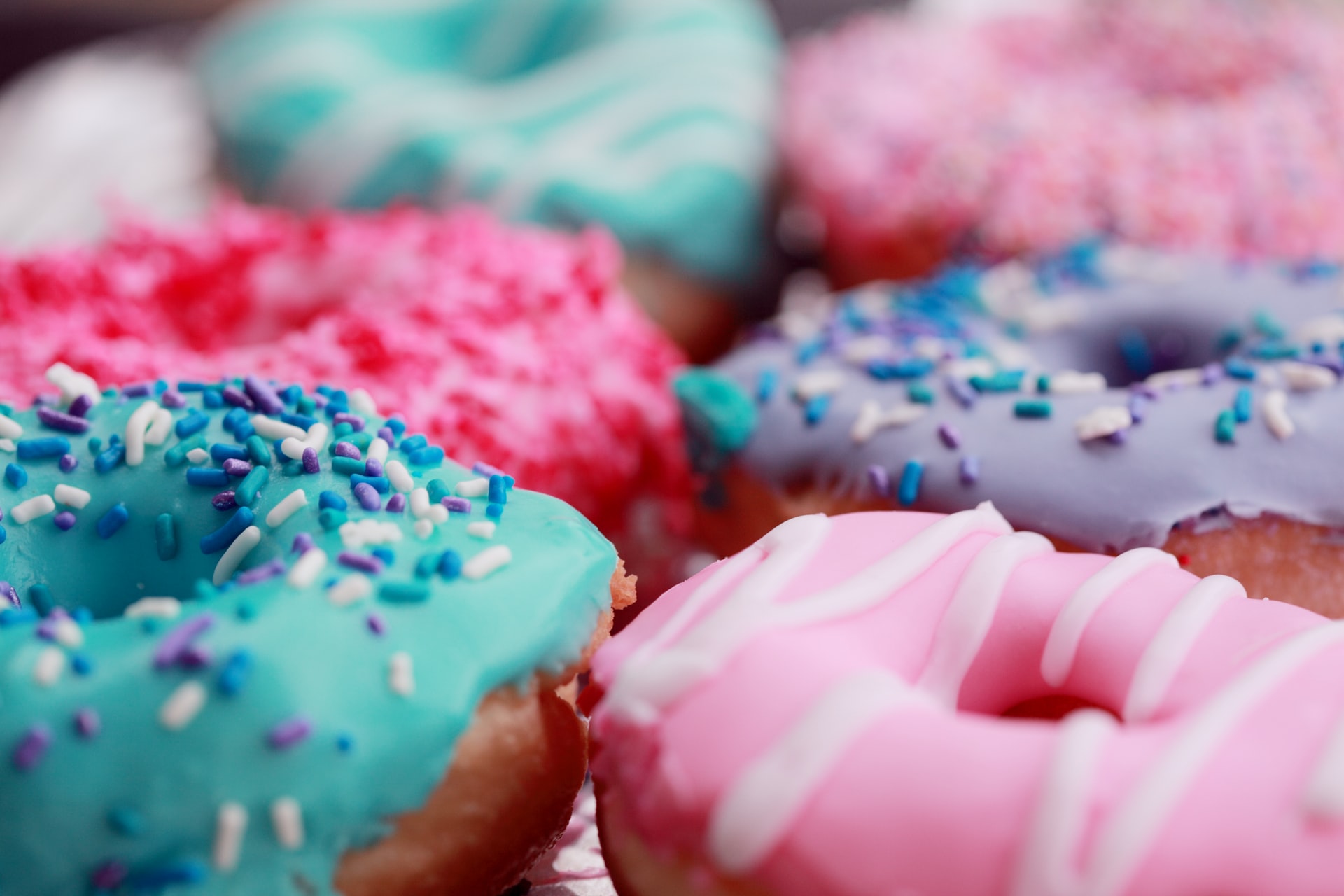 catch donuts